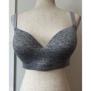Soma Enbliss Wireless Comfort T-shirt Bra Size 40D Blurred Graphite